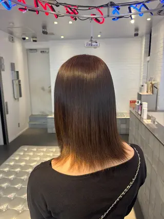 ショート カラー ヘアアレンジ 💟ケア×ハイトーン 💟／ミオのヘアスタイル