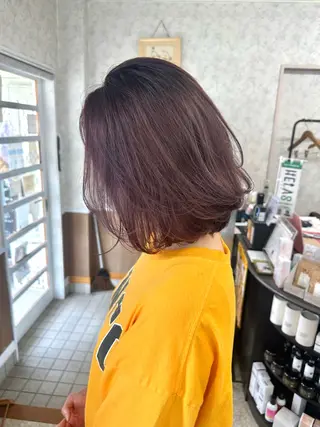 ミディアム カラー 髪質改善のプロ✨りな さんのヘアスタイル