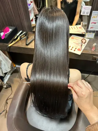 ロング 【髪質改善カラー】 瀧田嵐士🇰🇷のヘアスタイル