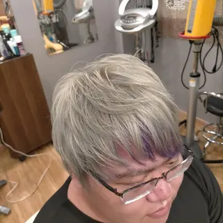 カラー ヘアー オレのヘアスタイル