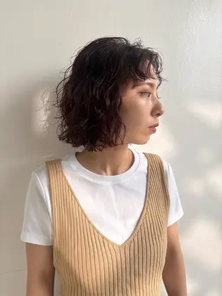 ショート 山本 千尋のヘアスタイル