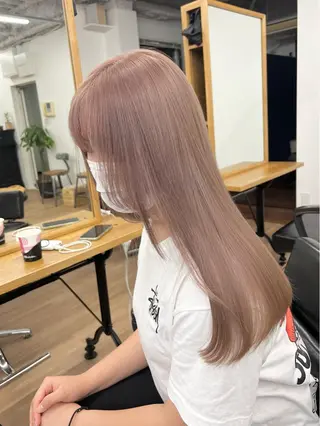 ロング カラー パーマ ヘアアレンジ メンズ キッズ ネイル マツエク・マツパ アイブロウ ブリーチ　ハイトーン 特化🌈フジタハルキのヘアスタイル