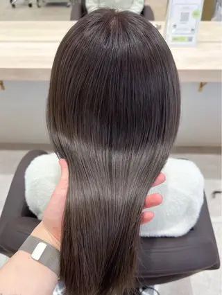 セミロング 艶カラー/高円寺 MIHOのヘアスタイル