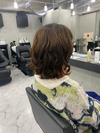 ミディアム Endearing 🌟銀座のヘアスタイル