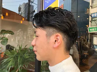 パーマ メンズ あらい なつみのヘアスタイル