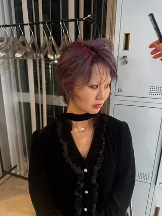 ショート カラー Tei /ileのヘアスタイル