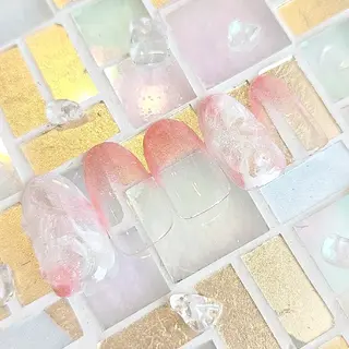 ネイル 手描きアート&推し活 🌟Wisteriaのネイルデザイン