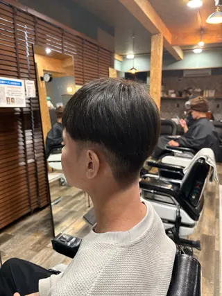 ショート メンズ 木名瀬 海星のヘアスタイル