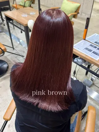 ロング カラー 🤍himari🤍 顔まわり×艶髪特化のヘアスタイル