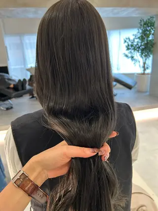 ロング カラー 🪞透け感&韓国ヘア 🪞honokaのヘアスタイル