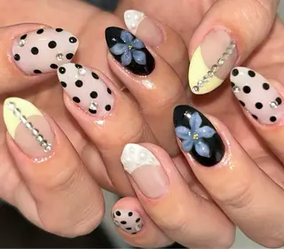ネイル mira☼ 𐦍 ☼ nailのネイルデザイン
