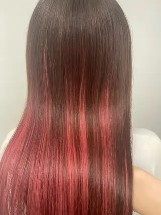 ロング カラー ︎🌹カワイ カノン︎🌹のヘアスタイル