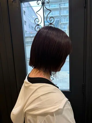 ショート カラー しおり🍬 KOKORO🤍のヘアスタイル