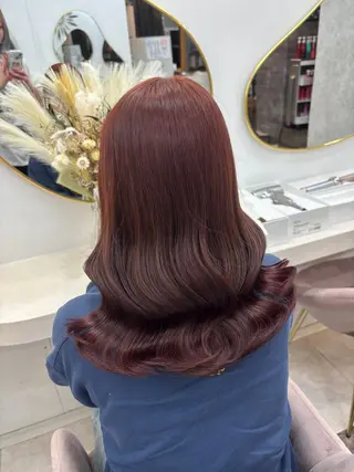ロング ☘️はるみ☘️縮毛矯 正/カット/大宮のヘアスタイル