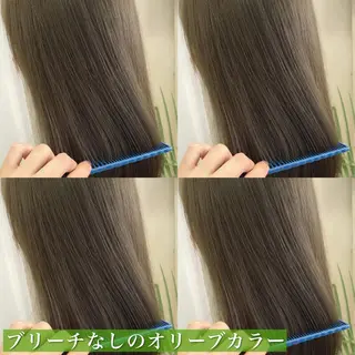 ミディアム カラー navile原宿 yumaのヘアスタイル