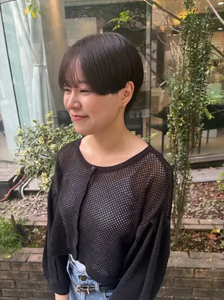 ショート ひがし のののヘアスタイル