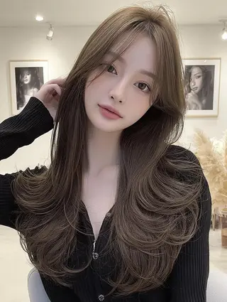 セミロング FOCUS JAPAN4のヘアスタイル