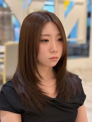 ロング カラー レイヤー/透明感 カラー💙koukiのヘアスタイル