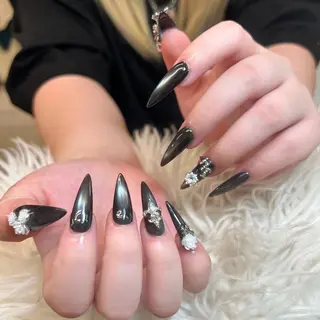 ネイル ANH ゴテゴテネイルのネイルデザイン