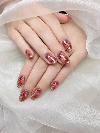 ネイル Gold Nail 千葉/風香のネイルデザイン