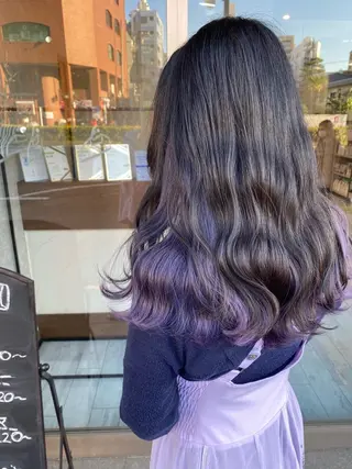 ロング カラー 日比 貴大/ minim hairのヘアスタイル