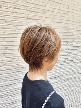 ショート カラー amie by AFLOAT 浦和店のヘアスタイル
