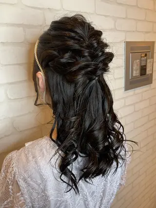 ヘアアレンジ 秋葉 万柚子のヘアスタイル