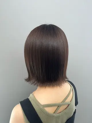 ショート カラー 髪質改善/韓国風 /岡崎/松尾優依のヘアスタイル