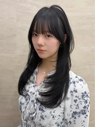 ミディアム PULSE ASAHIのヘアスタイル