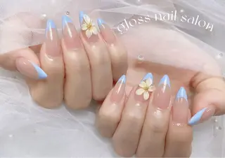 ネイル ゆり🌷 gloss nailのネイルデザイン
