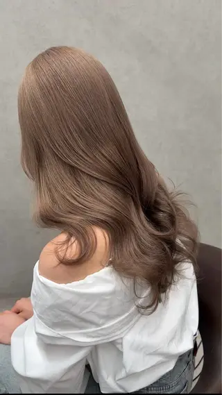 セミロング カラー レイヤーダブルカラー KYONのヘアスタイル