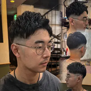 ショート メンズ メンズカット✂️ メンズパーマ💈三上のヘアスタイル