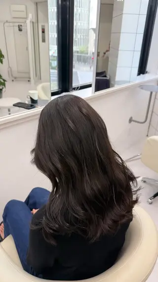 セミロング カラー 🎀カラーモデル🎀 募集中/moyuのヘアスタイル