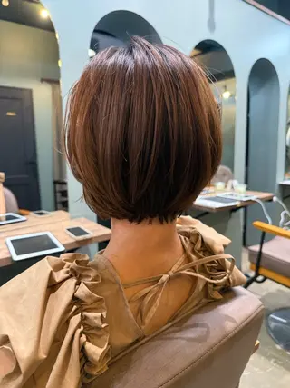 ショート 草野 奈扇のヘアスタイル