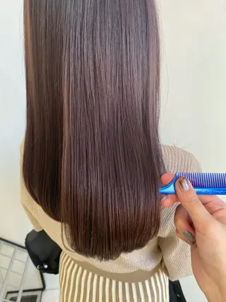ロング カラー ヒラノホナミ 🫧艶髪🫧髪質改善のヘアスタイル