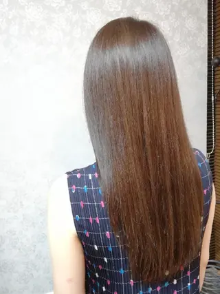 カラー 小林　ローズパープル カット＆カラー美容室のヘアスタイル