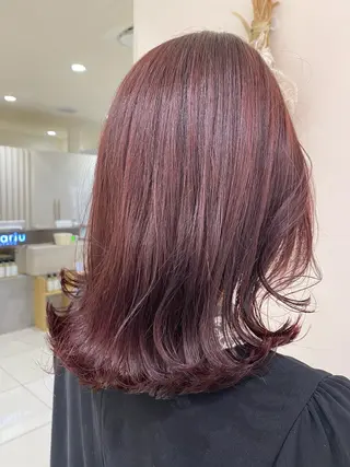 ミディアム カラー 銀座メンズ専門🖤 叶奈々のヘアスタイル