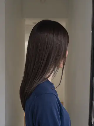 ミディアム カラー navile原宿 yumaのヘアスタイル
