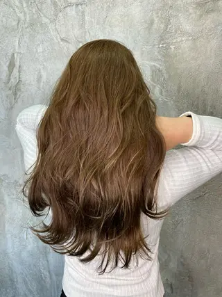 ロング カラー 寺門 拓馬のヘアスタイル