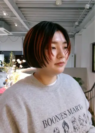 ショート ボブ/くびれショート モデル募集中cocoのヘアスタイル
