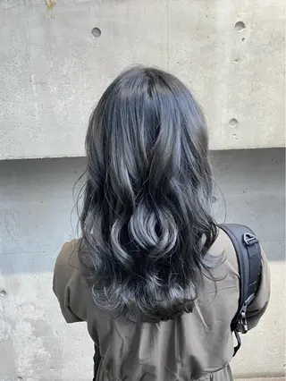 セミロング カラー 前山拓巳 /マンツーマンサロンのヘアスタイル