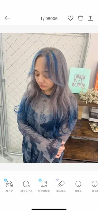 ロング カラー 🎀推しカラー🎀 Harunaのヘアスタイル