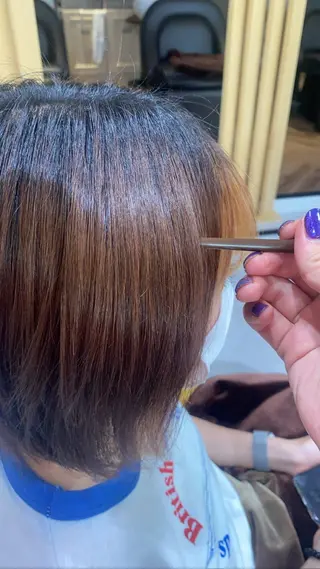 ミディアム 🎀 kuschel ホリグチのヘアスタイル