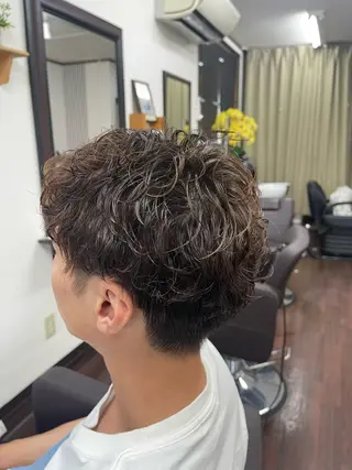 ショート パーマ 個人/ゆっくりできる ヘアサロン/yukiのヘアスタイル