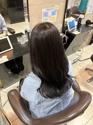 ロング 韓国レイヤー/ブリ ーチ🩶Momo🩶のヘアスタイル