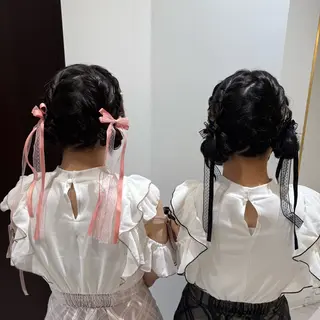 ロング ヘアアレンジ 🎀ヘアアレンジ 🎀ななみのヘアスタイル