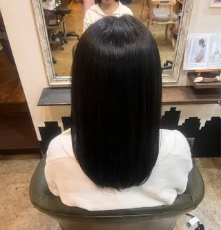 カラー 松原 樹里のヘアスタイル