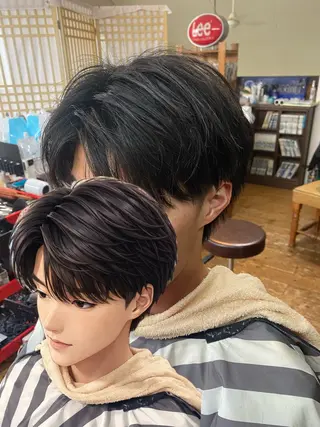 メンズ タカハシ ユウヤのヘアスタイル