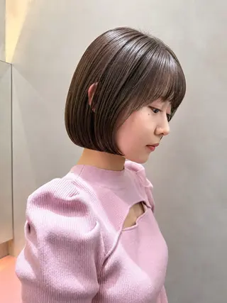 ショート 🦋韓国風レイヤー/ 艶髪矯正🦋凛太郎のヘアスタイル