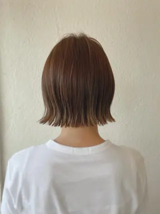 ショート カラー 髪質改善特化 谷口祐綺のヘアスタイル